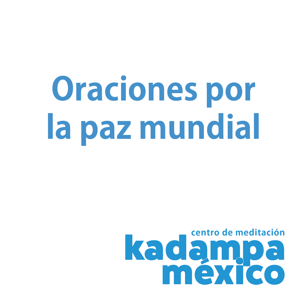 Oraciones por la paz en el mundo