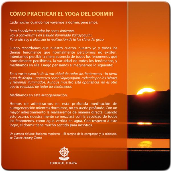 A5C: Yoga del Dormir y el Yoga del Despertar, El 