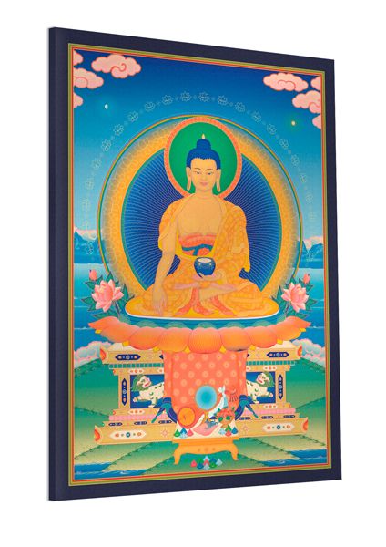 Lienzo pequeño: Buda Shakyamuni 3