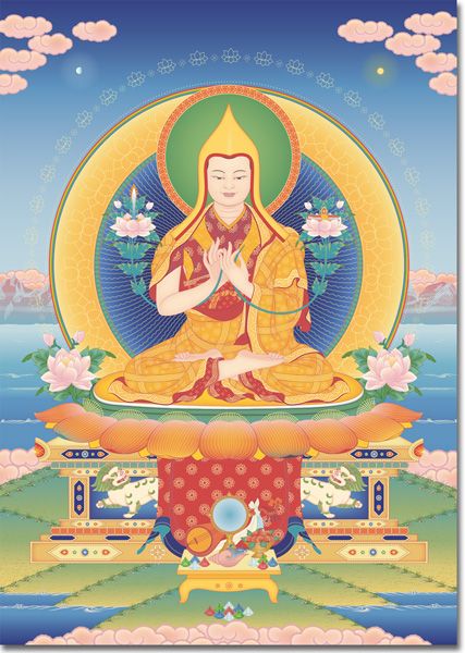 A4: Yhe Tsongkhapa 4