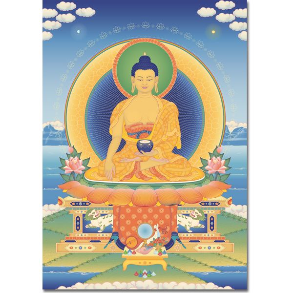 A2 Póster grande 50x76cm Buda Shakyamuni