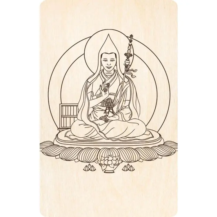 A7: Gueshe Kelsang Gyatso (madera)