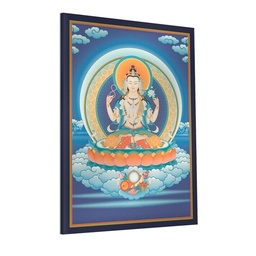 [LZPEQAV4B2] Lienzo pequeño: Avalokiteshvara 4 brazos 2