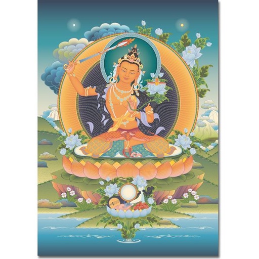 [A2MAN] A2 Póster grande 50x76cm Manyushri